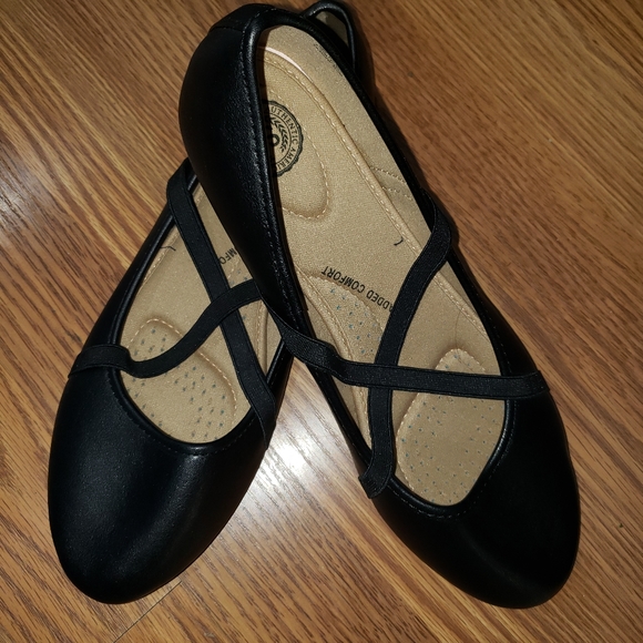 Kohls black flat shoes Clearance
